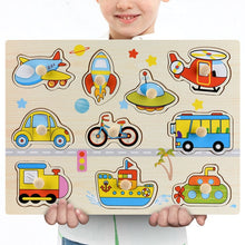 Load image into Gallery viewer, Kids 3D Puzzle Wooden Toys Colorful Geometry Shape Cognition Wood Puzzle Children Early Learning Educational Montessori Toys
