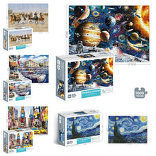Load image into Gallery viewer, Puzzle 1000 Pieces Adult Puzzle Jigsaw Montessori Parper Puzzles adulto Educational Toys 1000 Pieces Puzzle 3d Antistress Toys