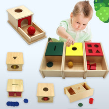 Load image into Gallery viewer, Kids Wooden Puzzles Toys Memory Match Stick Chess Game Fun Puzzle Board Game Educational Color Cognitive Geometric shape Toys