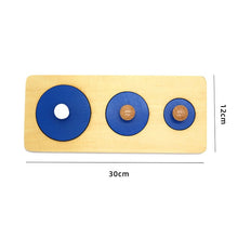 Load image into Gallery viewer, Kids Wooden Puzzles Toys Memory Match Stick Chess Game Fun Puzzle Board Game Educational Color Cognitive Geometric shape Toys