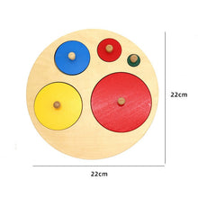 Load image into Gallery viewer, Kids Wooden Puzzles Toys Memory Match Stick Chess Game Fun Puzzle Board Game Educational Color Cognitive Geometric shape Toys