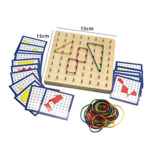 Load image into Gallery viewer, Kids Wooden Puzzles Toys Memory Match Stick Chess Game Fun Puzzle Board Game Educational Color Cognitive Geometric shape Toys