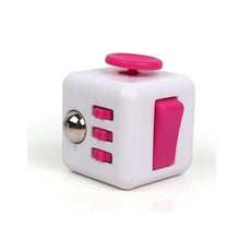 Load image into Gallery viewer, 3.3cm Cube With Button Anti Irritability Toy Stress Relief for Adults and Children Vinyl Desk Toy
